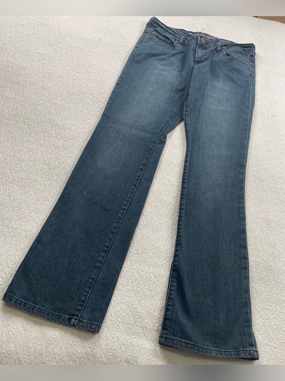 Blac‎ Label Pink Blue Wide Leg Flare Jeans~ Size 30 ~ Casual